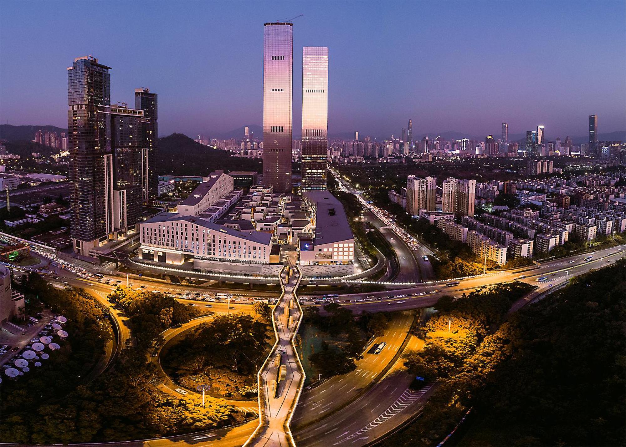 Golden Central Hotel Serviced Residence-Xin Hao E Du Shenzhen Eksteriør billede