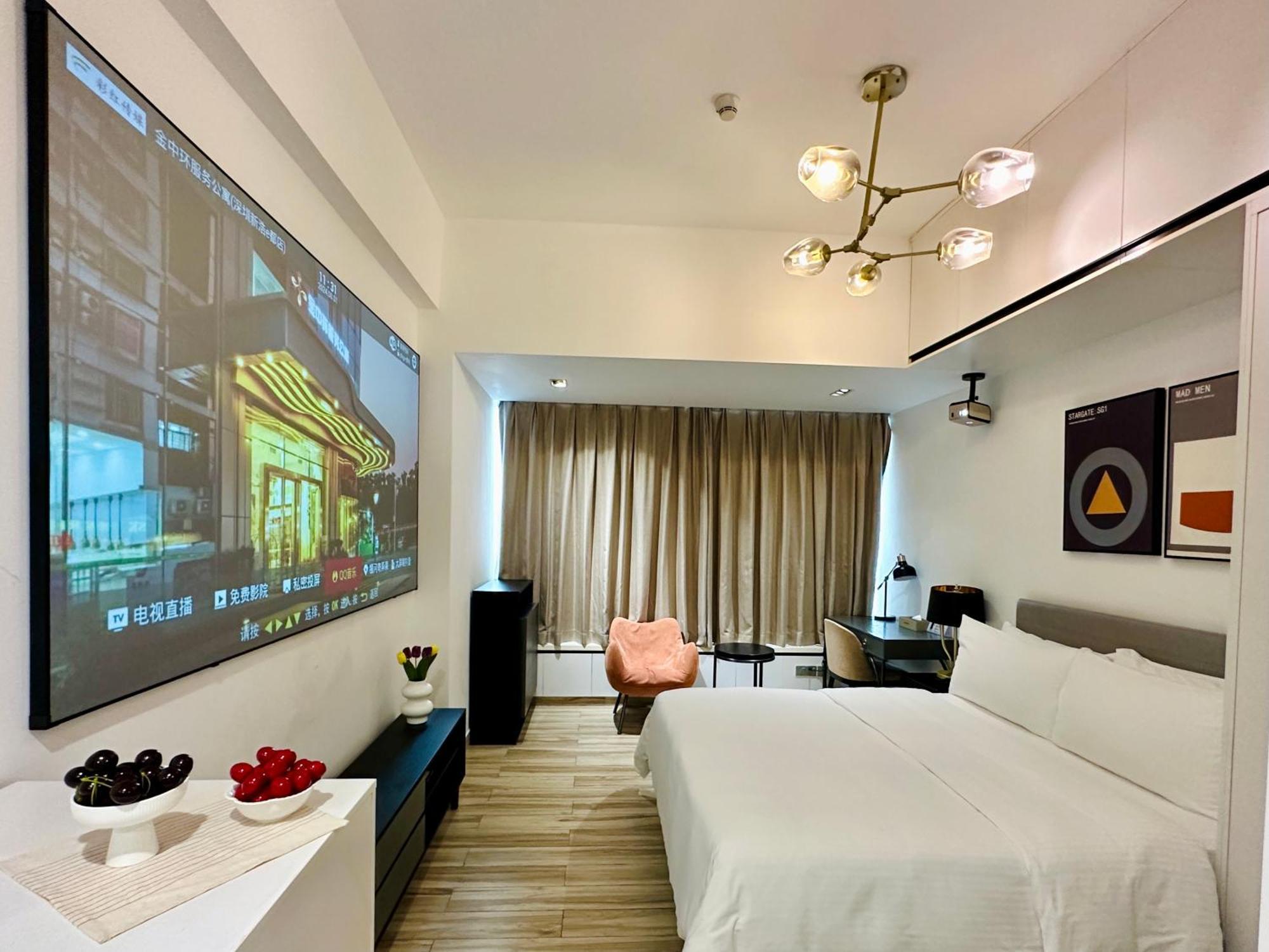 Golden Central Hotel Serviced Residence-Xin Hao E Du Shenzhen Eksteriør billede
