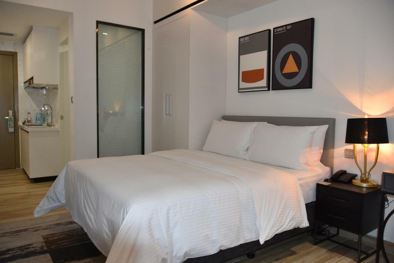 Golden Central Hotel Serviced Residence-Xin Hao E Du Shenzhen Eksteriør billede