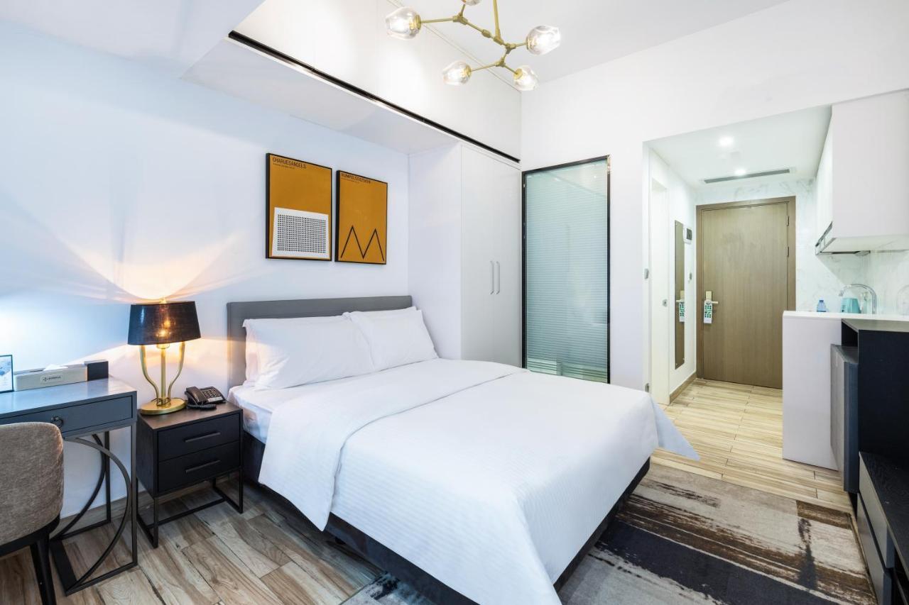 Golden Central Hotel Serviced Residence-Xin Hao E Du Shenzhen Eksteriør billede
