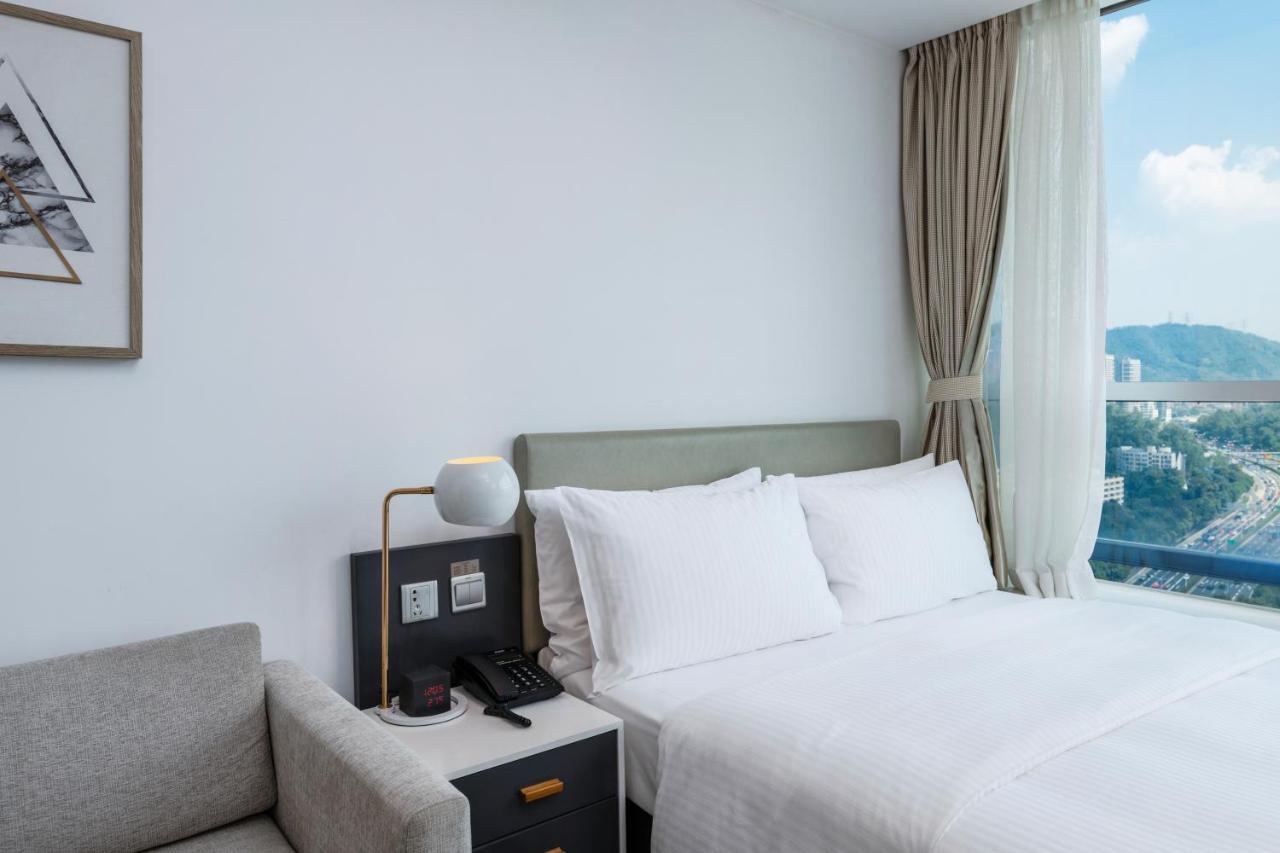 Golden Central Hotel Serviced Residence-Xin Hao E Du Shenzhen Eksteriør billede