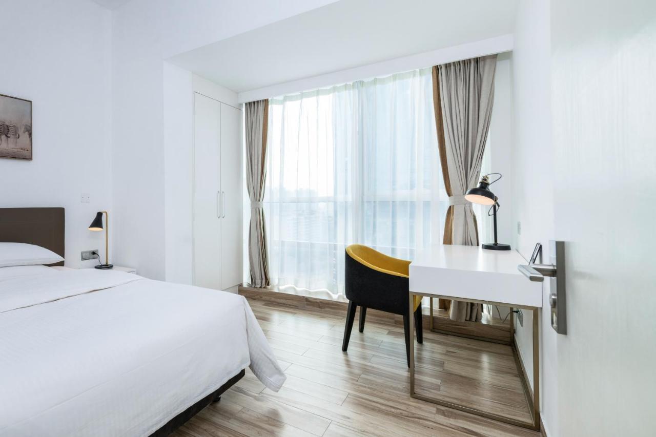 Golden Central Hotel Serviced Residence-Xin Hao E Du Shenzhen Eksteriør billede