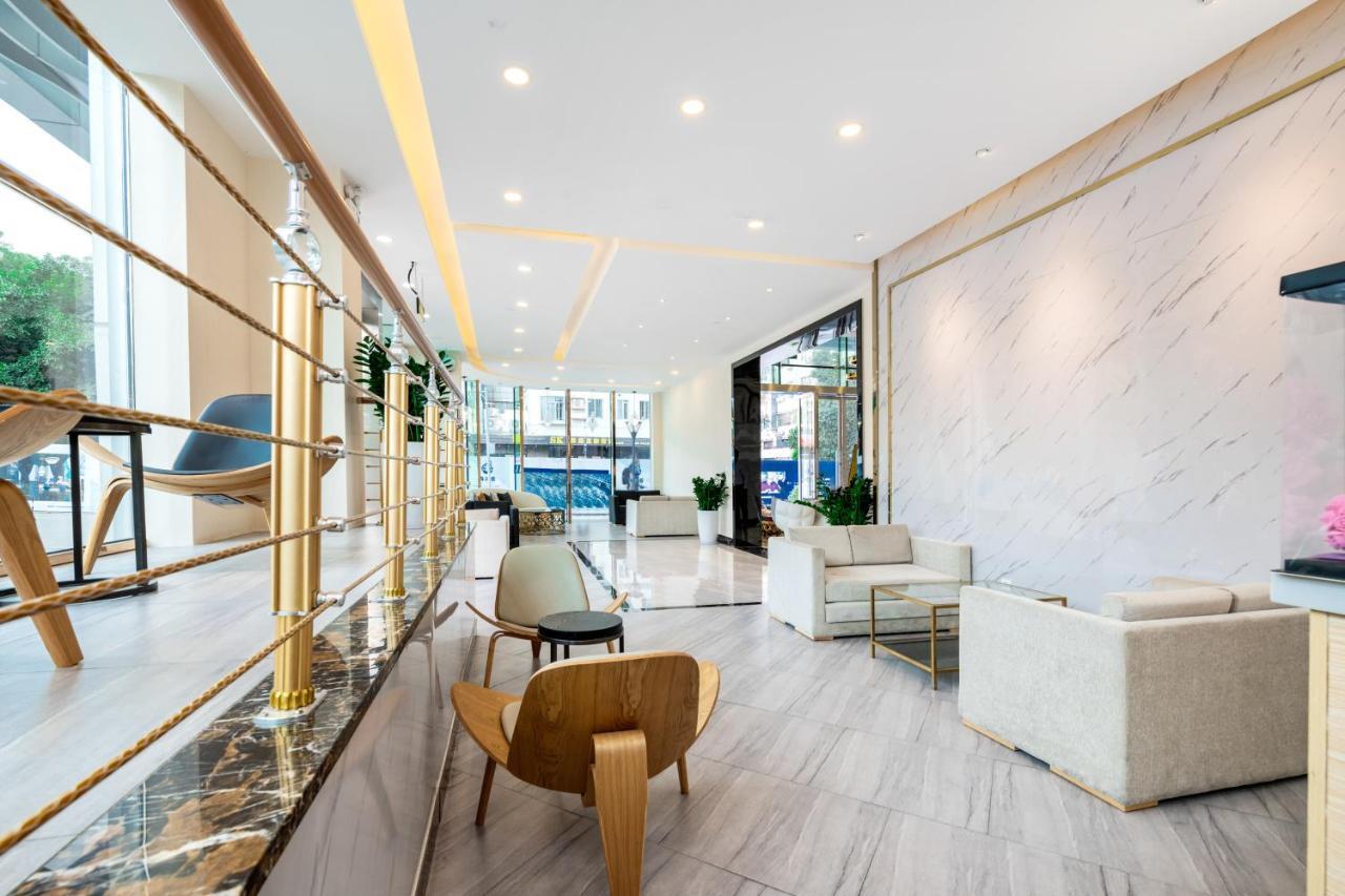 Golden Central Hotel Serviced Residence-Xin Hao E Du Shenzhen Eksteriør billede