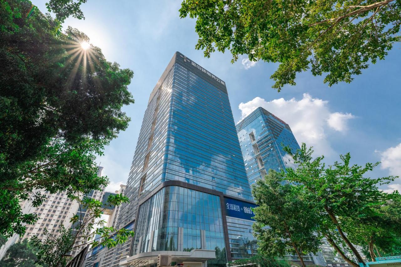 Golden Central Hotel Serviced Residence-Xin Hao E Du Shenzhen Eksteriør billede