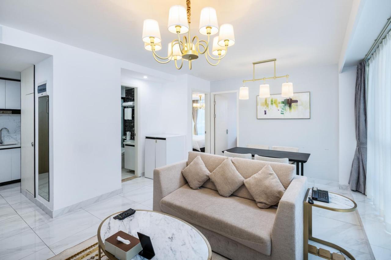 Golden Central Hotel Serviced Residence-Xin Hao E Du Shenzhen Eksteriør billede