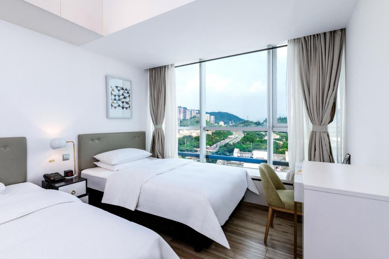 Golden Central Hotel Serviced Residence-Xin Hao E Du Shenzhen Eksteriør billede