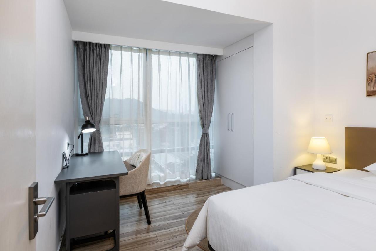 Golden Central Hotel Serviced Residence-Xin Hao E Du Shenzhen Eksteriør billede