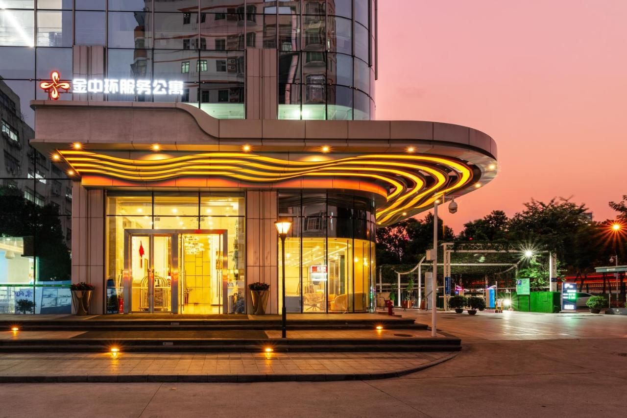 Golden Central Hotel Serviced Residence-Xin Hao E Du Shenzhen Eksteriør billede